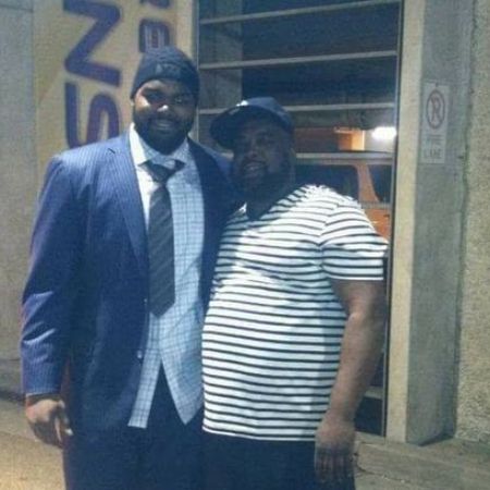 Michael Oher and his brother Marcus Oher.